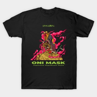 Samurai Oni Mask T-Shirt
